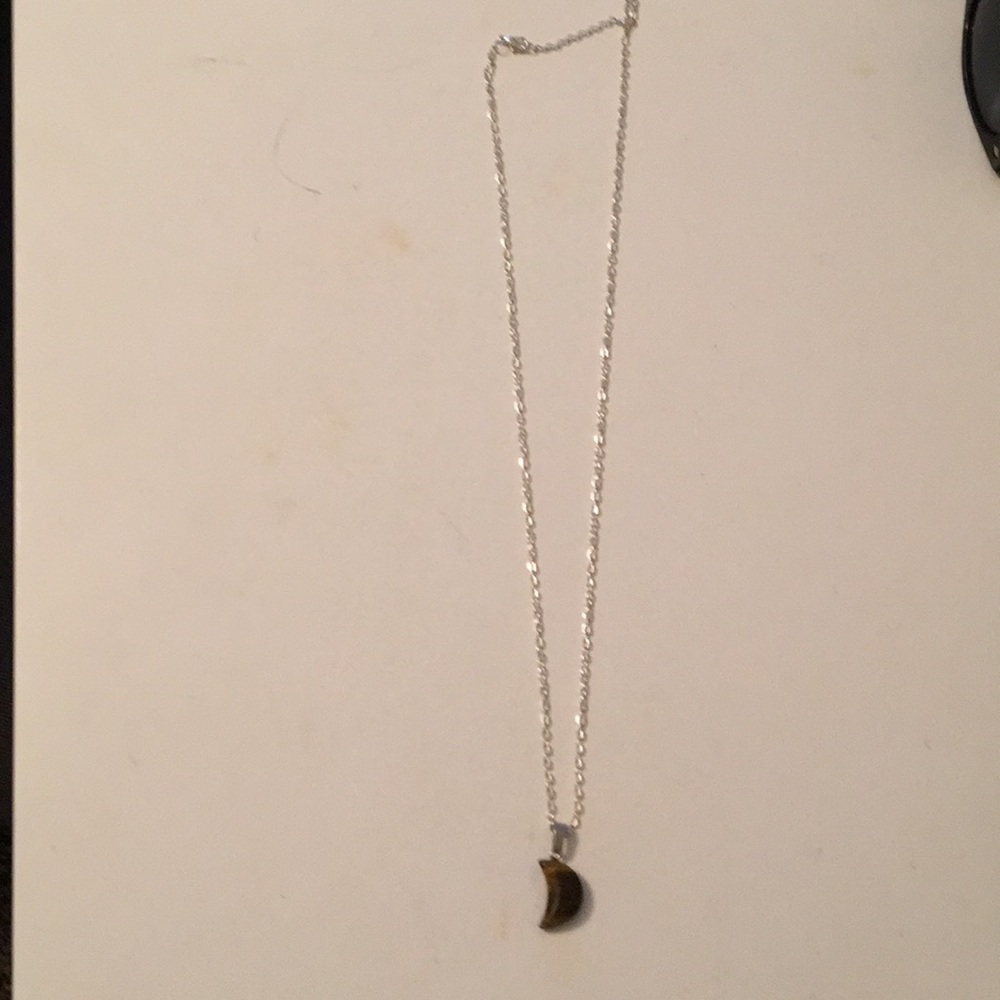 Tigers eye long necklace